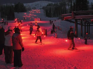  night ski torchlit parade